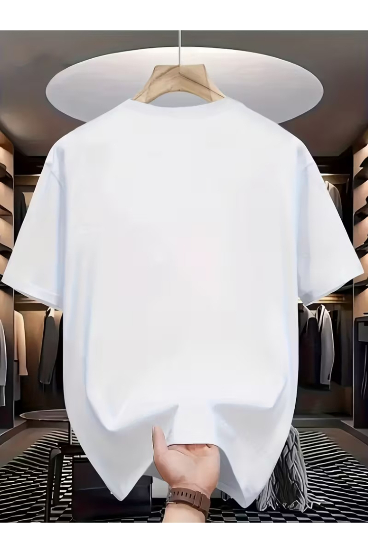 Framgan  Unisex Forgive Baskılı Grafiti Tasarım Basic Bisiklet Yaka Regular T-shirt - Görsel 2