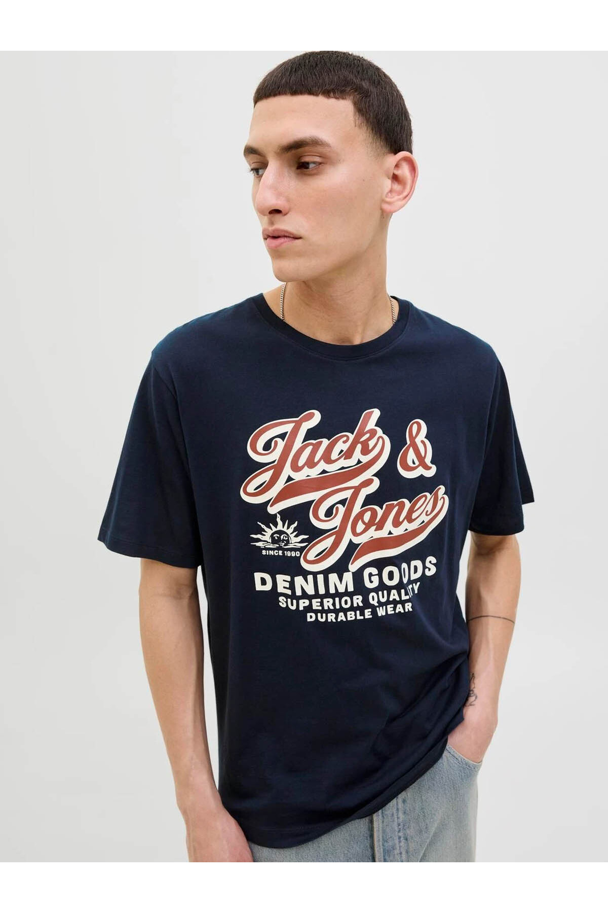 تیشرت مردانه طرح دار آستین کوتاه | جک اند جونز Jack & Jones 12279535 - تصویر 6