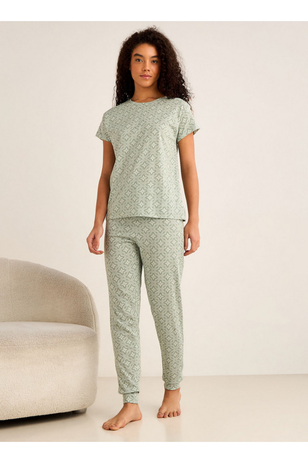 Splash FAV Pyjama Set Printed T-shirt & Pyjama