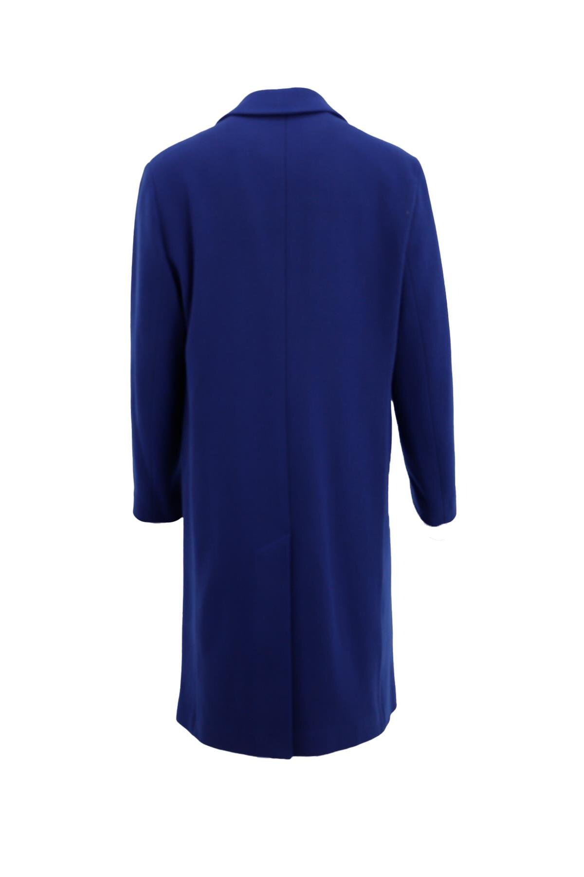 Uki  Koyu Mavi Mono Yaka Kaban - Görsel 5