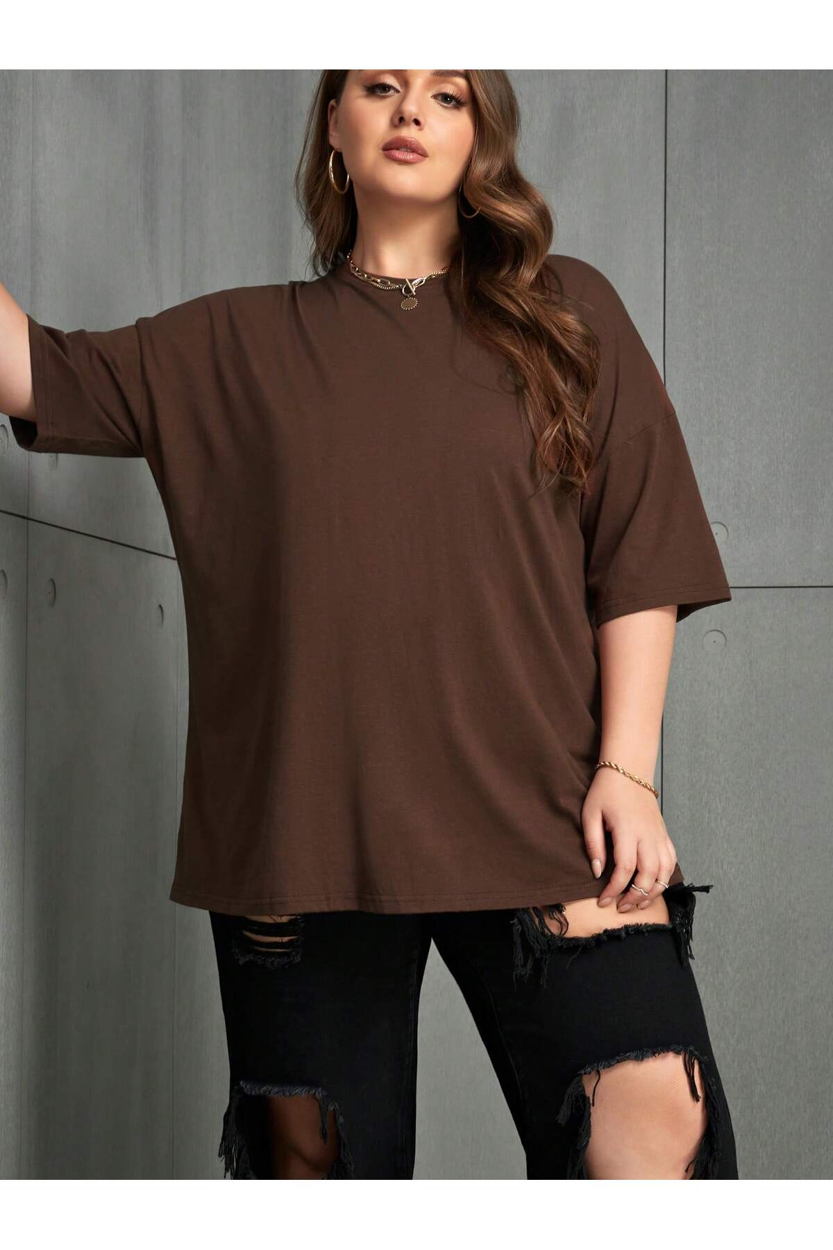 DAXİS Sportwear Company Bisiklet Yaka Penye T-shirt