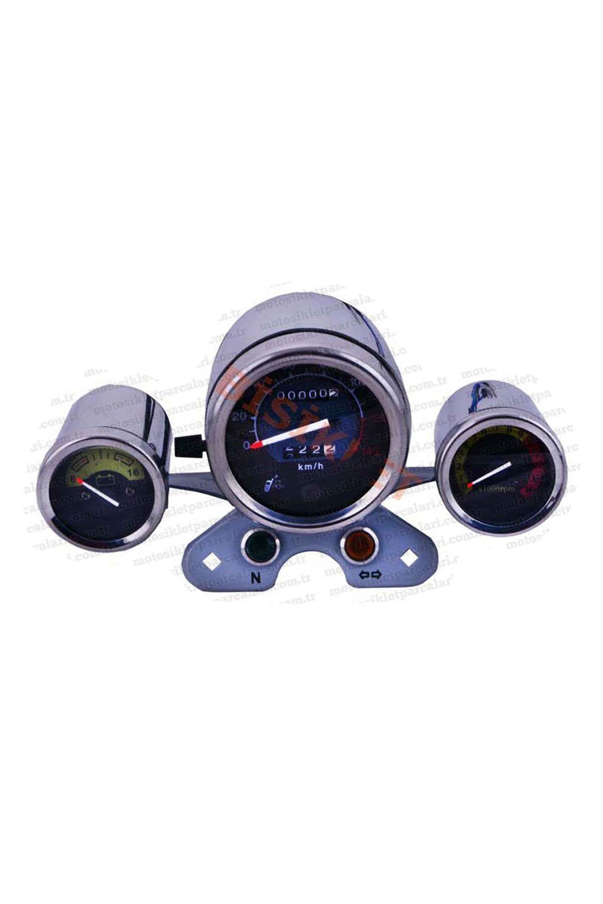 MZSZMメモリ　④ Yeşilırmak MZ Motor Chopper 150-250 Kilometre Saati, Gösterge