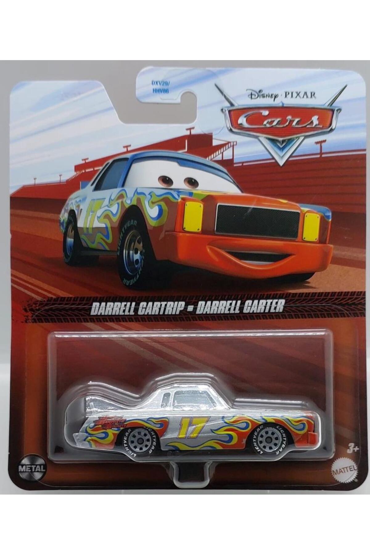 Cars Disney Pixar 3 Tekli Karakter Araçlar Darrel Cartrip DXV29