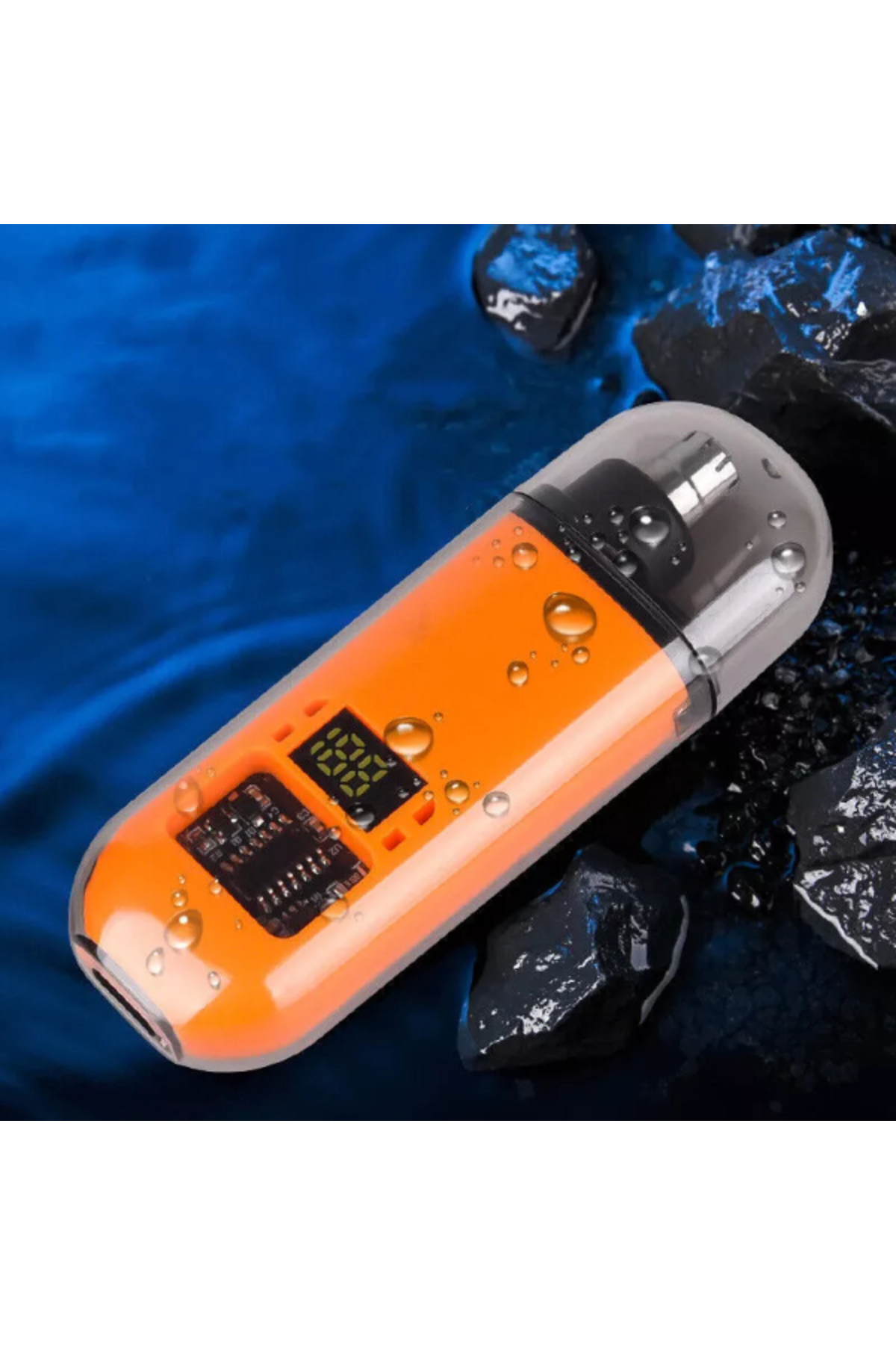 دستگاه اصلاح موی بینی، گوش و گونه قابل شارژ با پورت USB مدل فندکی جیبی — FT-93862-2 — تصویر 2 از 3