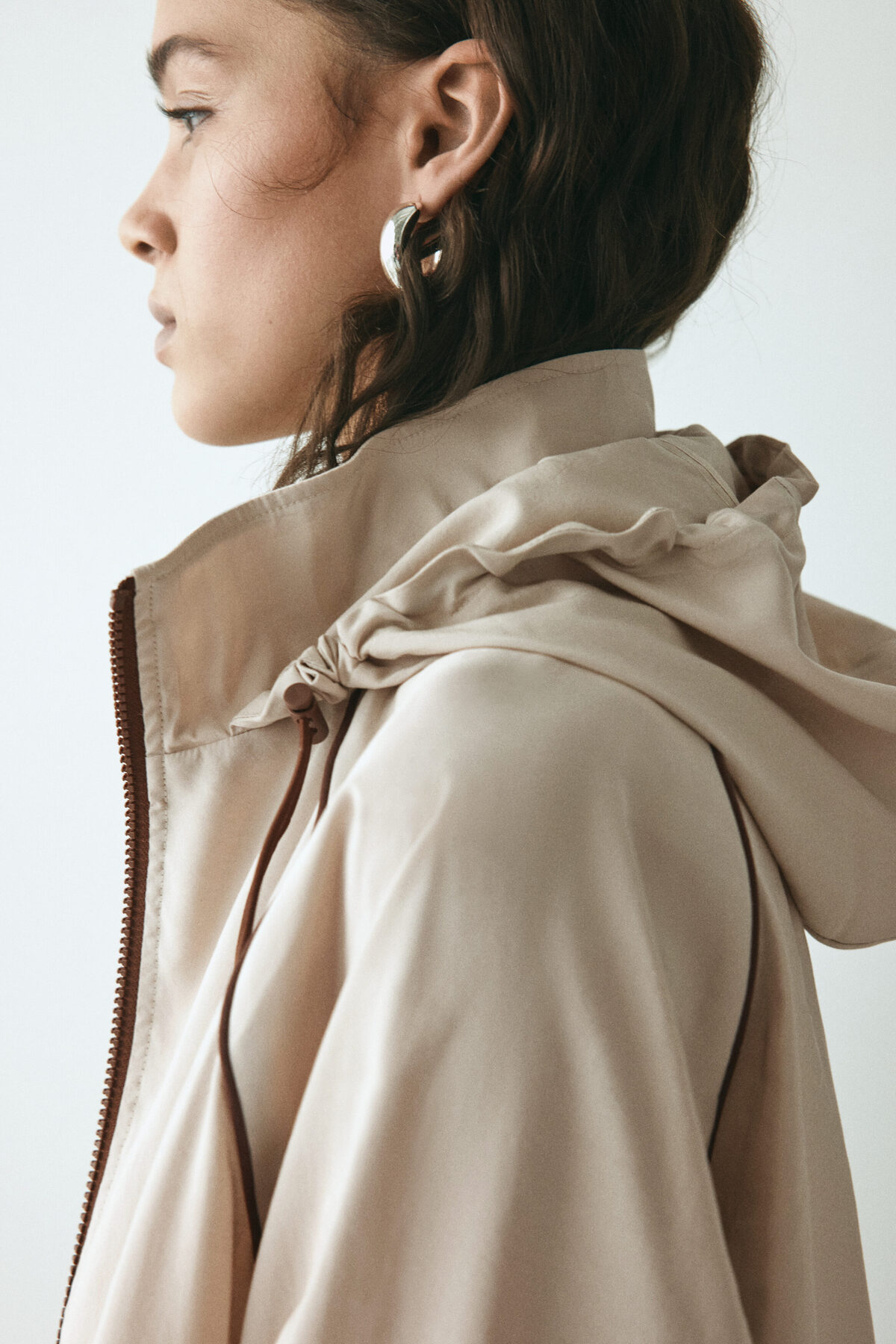 H&M  Oversize Rüzgarlık - Görsel 5