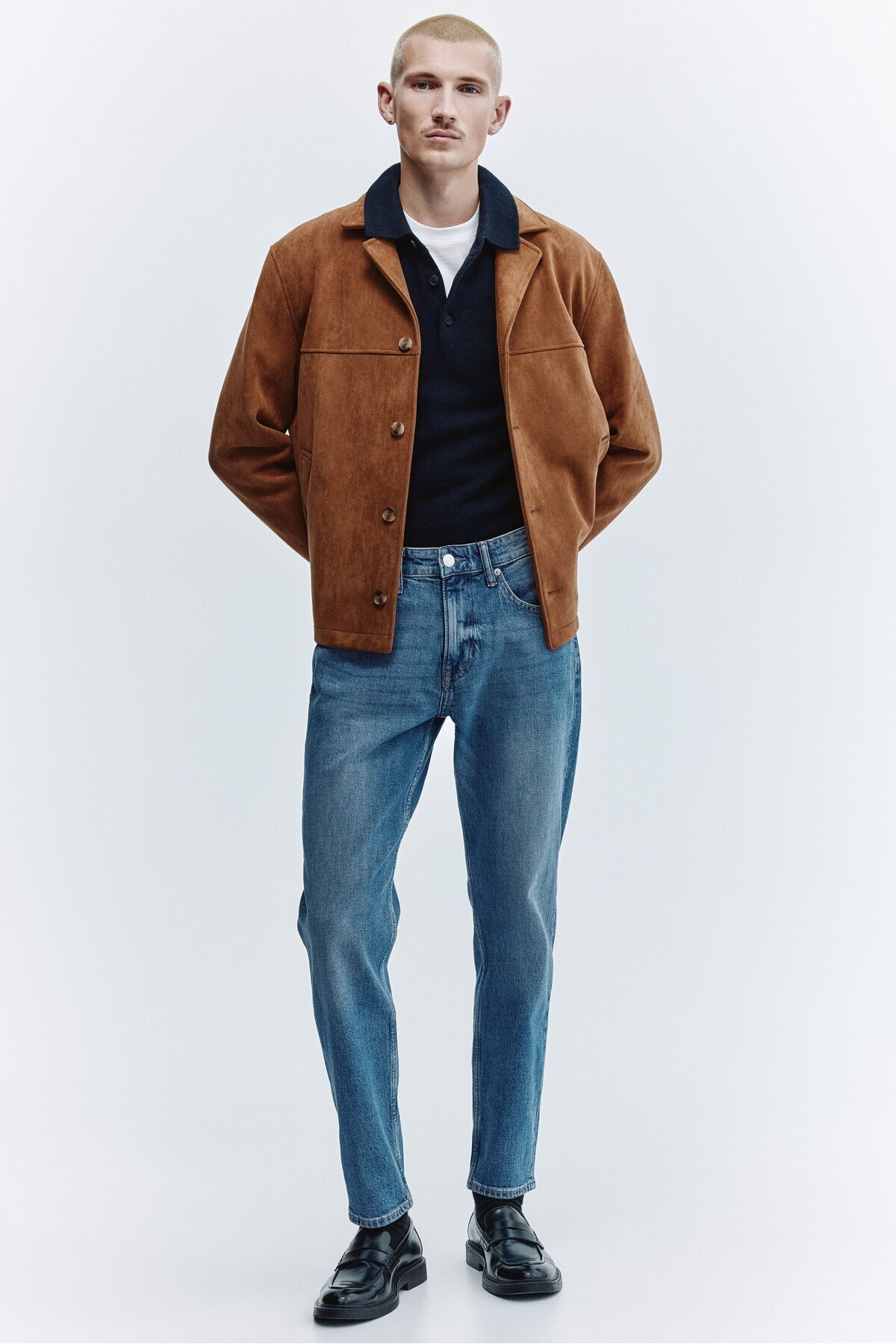 شلوار جین مخروطی اچ اند ام شلوار جین H&M