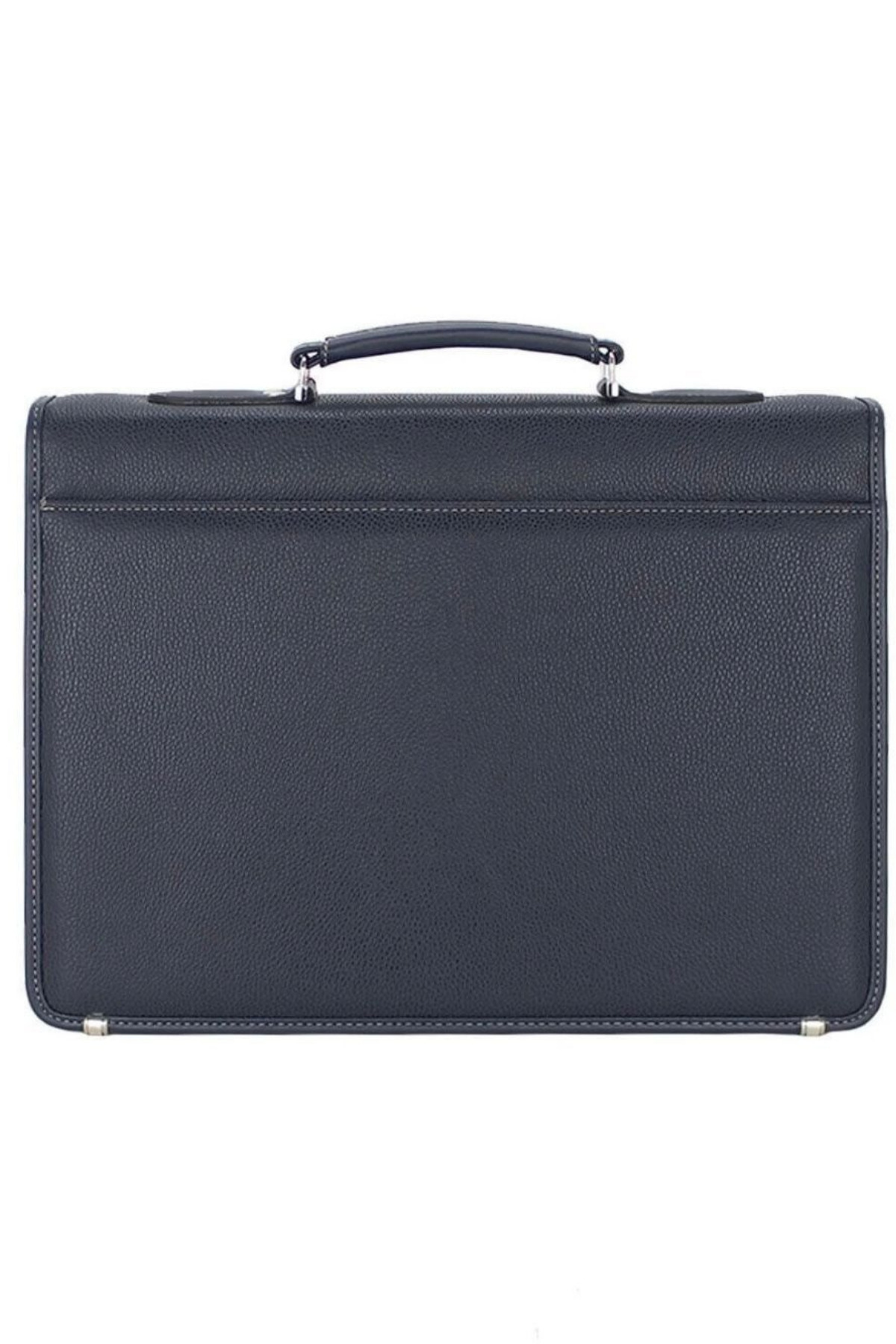 Toms Jones  Erkek Evrak Çantası 15,6 inç Organizer Bölmeli A4 Kağıt ve Dosya Uyumlu Omuz Askılı - Görsel 3