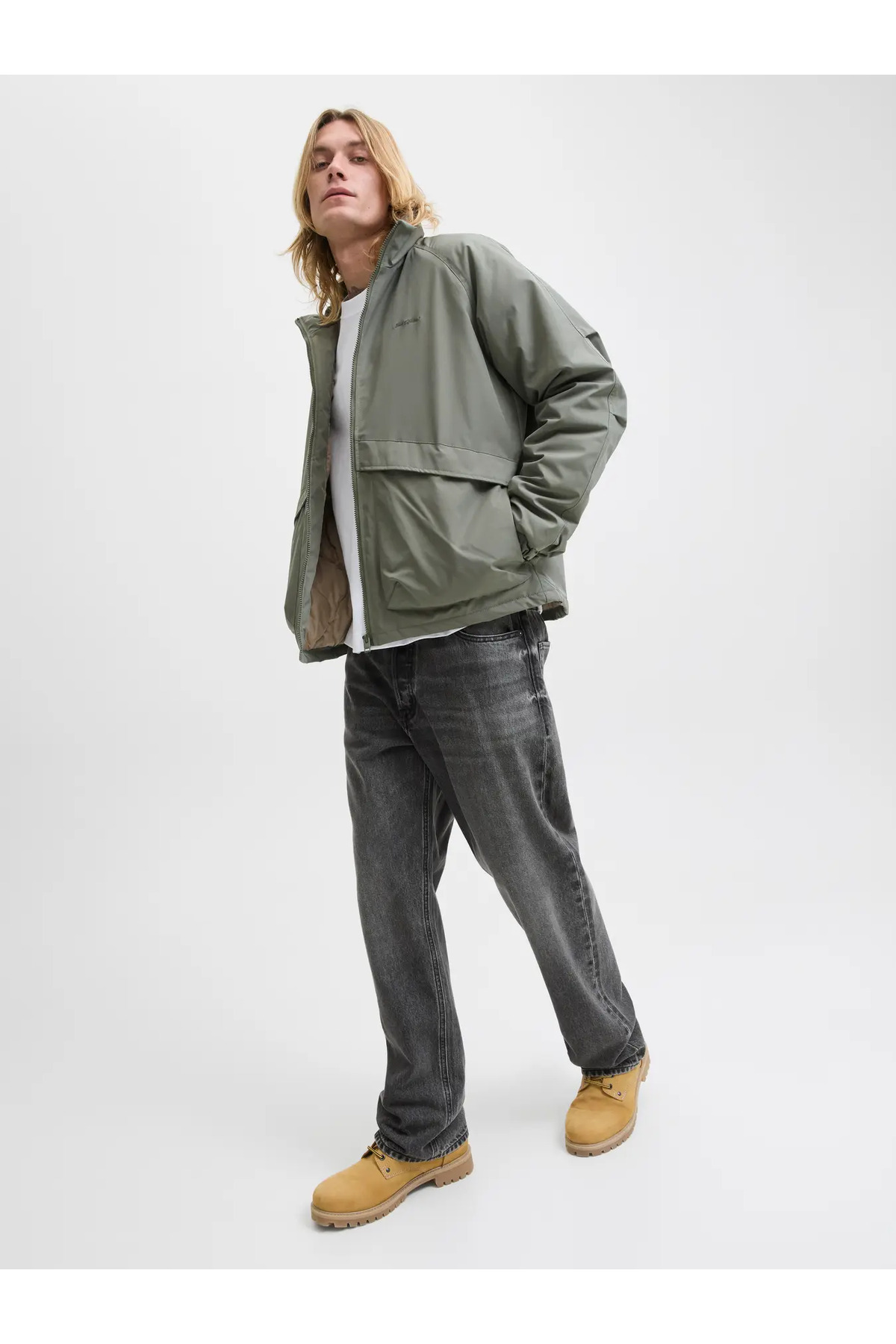 شلوار جین مردانه راسته فاق بلند | جک اند جونز Jack & Jones 12278153 - تصویر 8