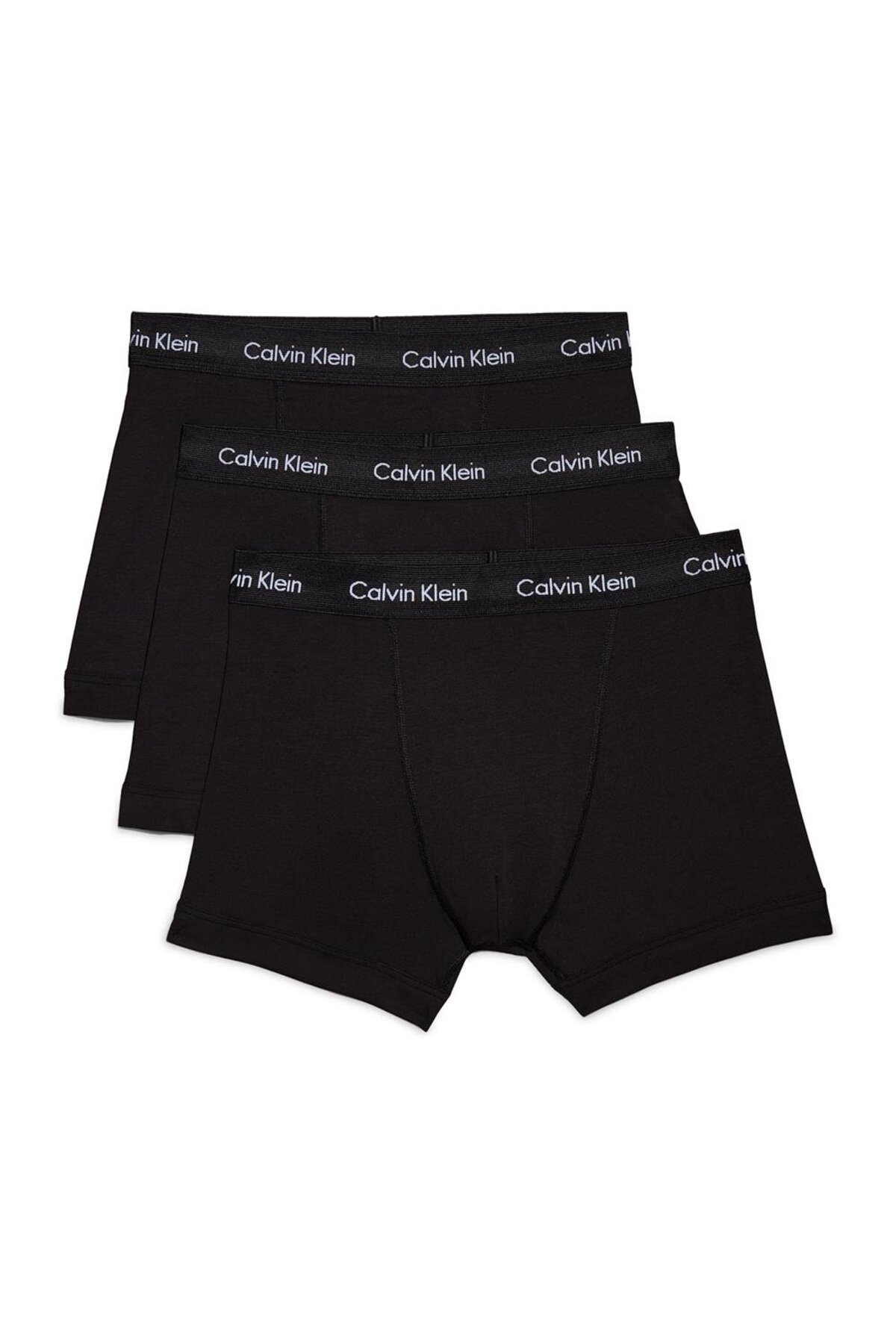 Calvin Klein Herren 3er-Pack Boxershorts Schwarz