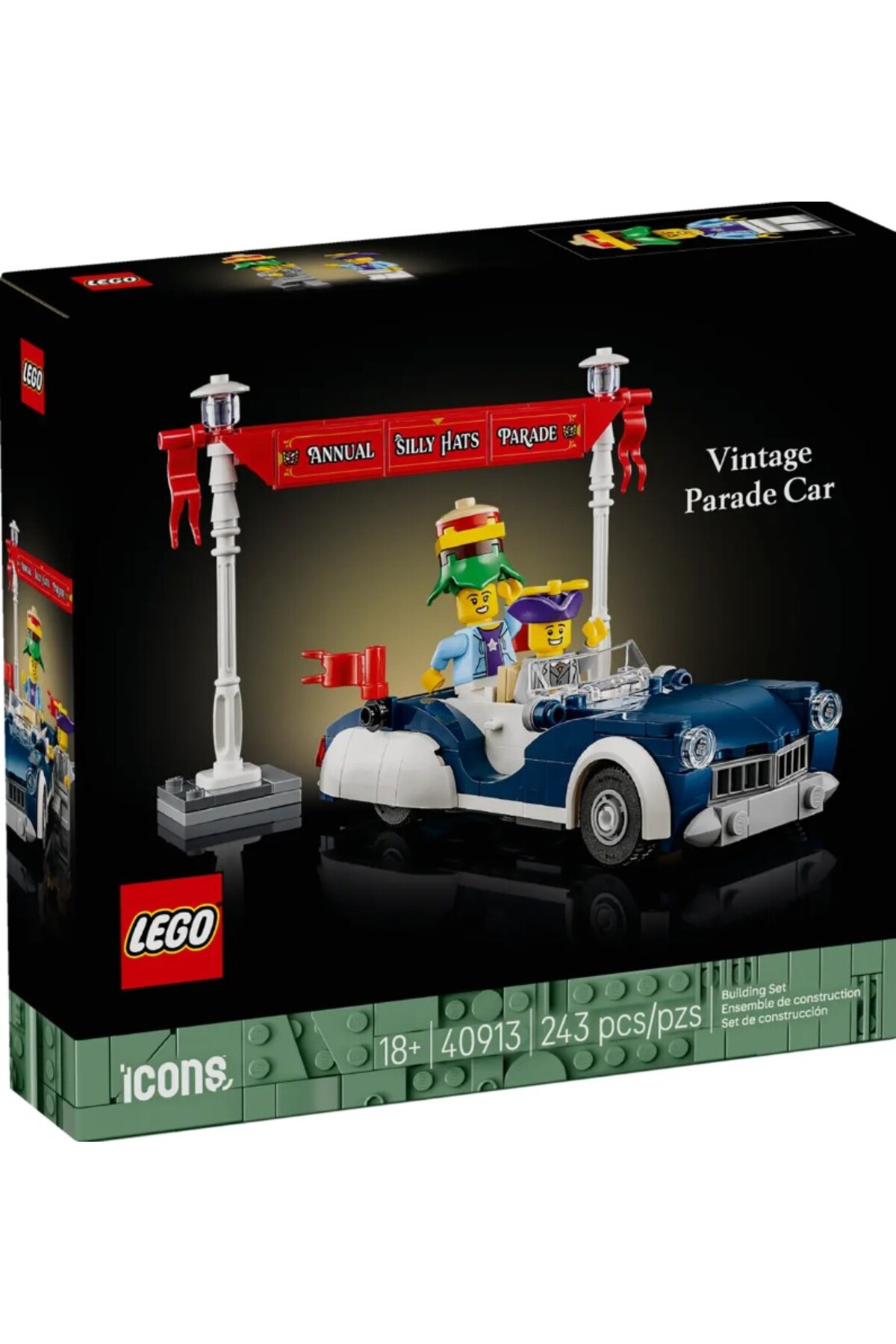 タカユキさん専用 ミニカー改 3台セット LEGO Icons Vintage Parade Car 40913 - Fiyatı, Yorumları
