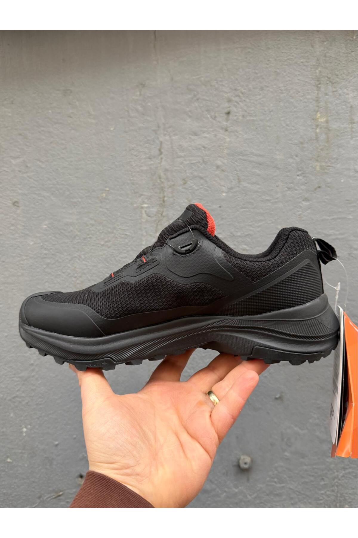 HUMTTO SU GEÇİRMEZ, MAKARA BAĞCIKLI ERKEK OUTDOOR AYAKKABI, COMFORT TABAN görsel 6