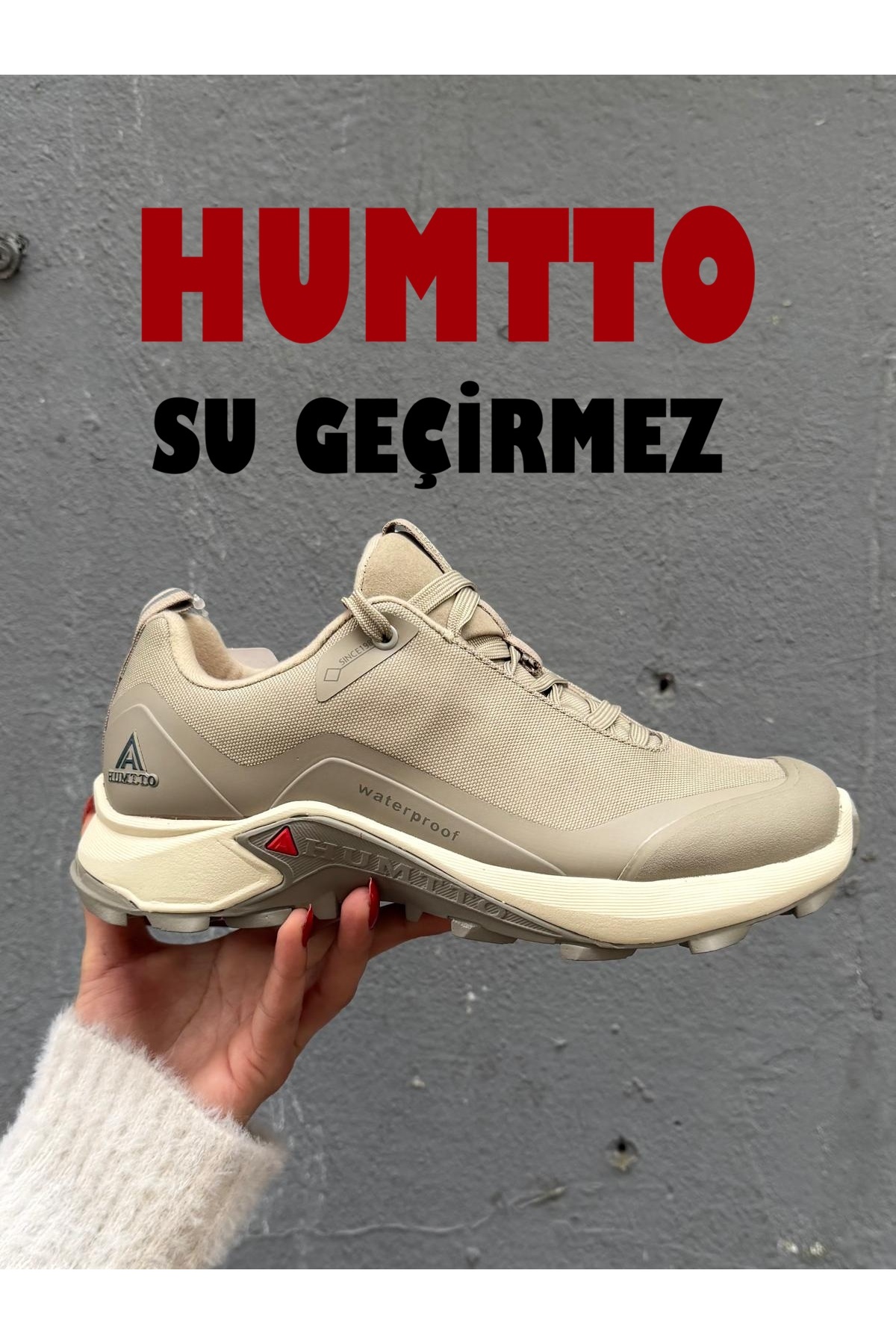 HUMTTO SU GEÇİRMEZ OUTDOOR BOT-AYAKKABI, KAYMAZ TABAN, ORTOPEDİK TABAN
