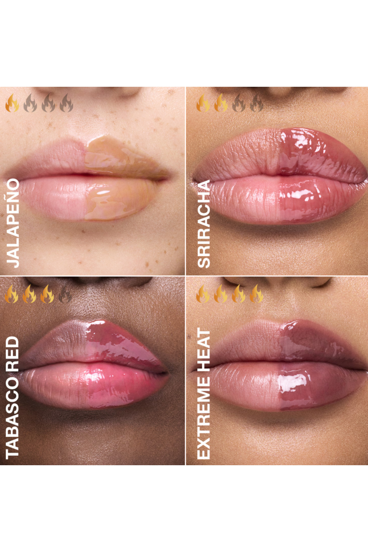 Sephora OUTRAGEOUS PLUMP VOLUME x TABASCO® - 4 farklı ton, 4