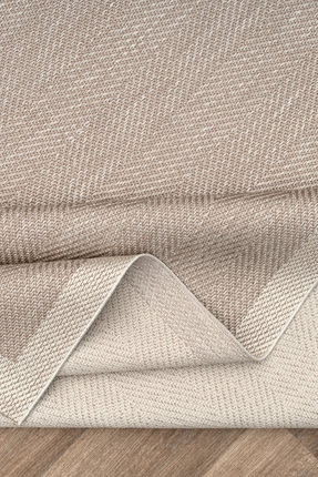 denf home Sisal Otantik Çerçeveli Leke Tutmaz Yumuşak Doku Kaymaz Salon Korid...