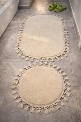 BURYAHOME Puffy Banyo Paspas Takımı