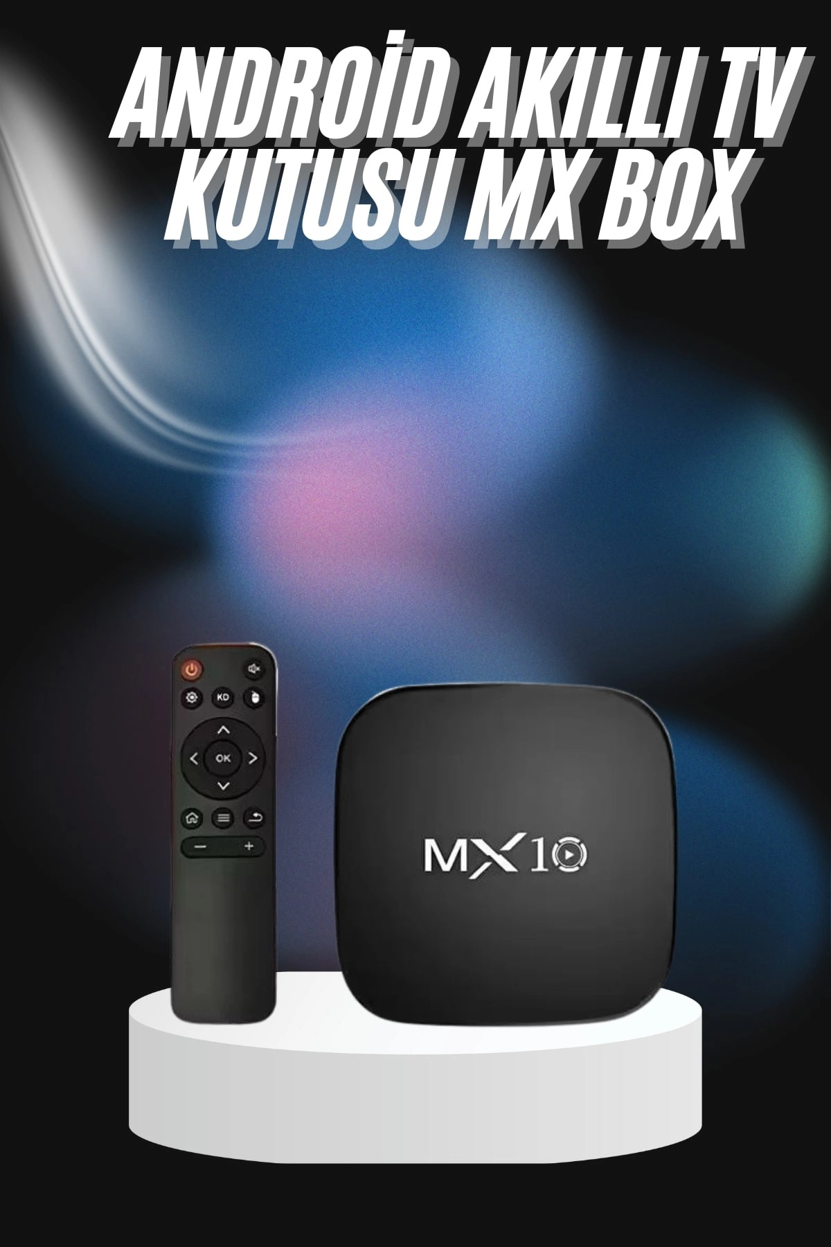 Epilons 2.4g Wifi Tv Box Medya Oynatıcı Tv Uyumlu Mx Box Kutusu Android Tv Televizyon
