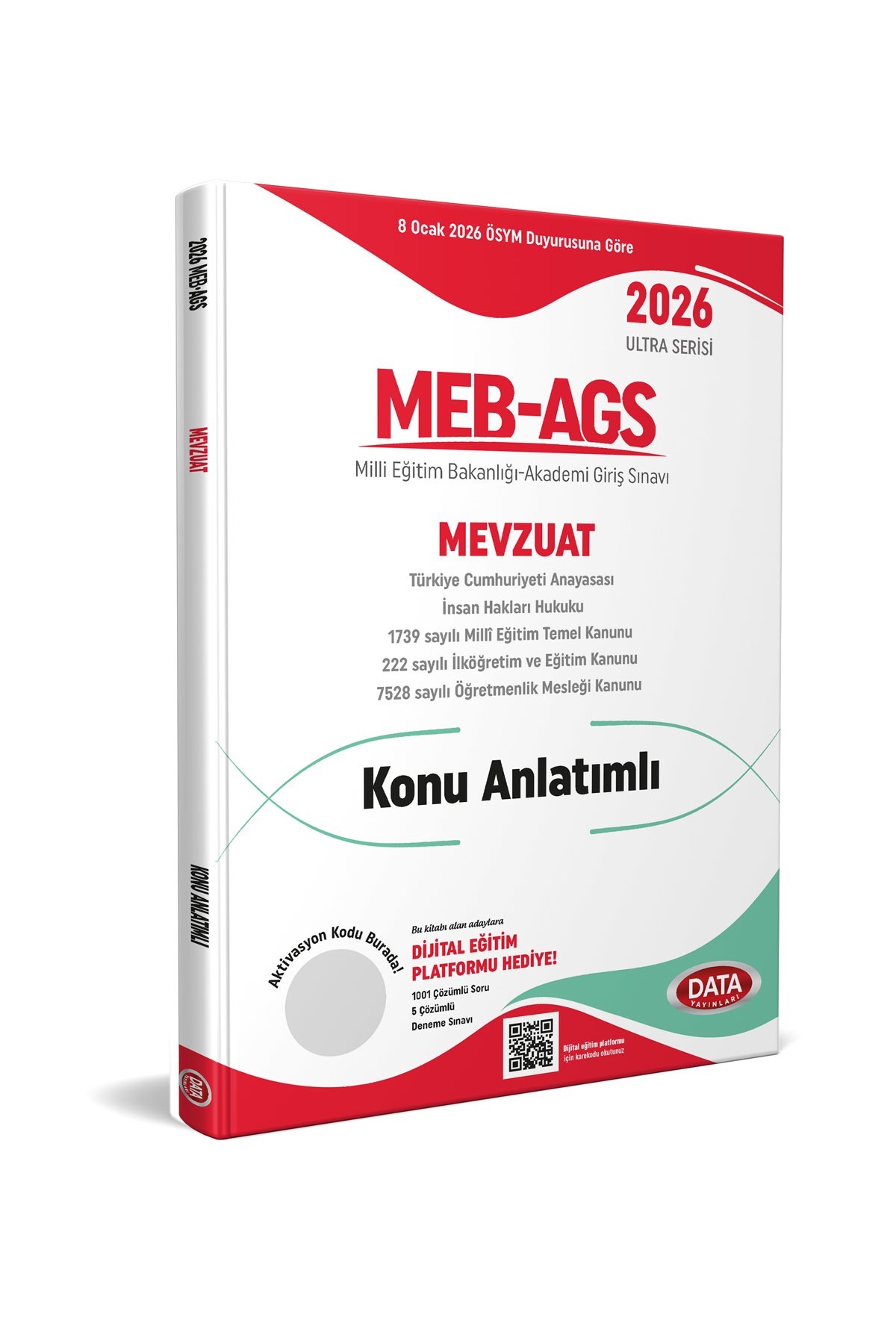 Data Yayınları MEB AGS Ultra Serisi Mevzuat Konu Anlatımlı