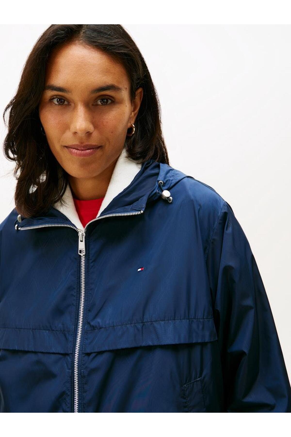 Tommy Hilfiger NYLON FLAG AOP WINDBREAKER görsel 5