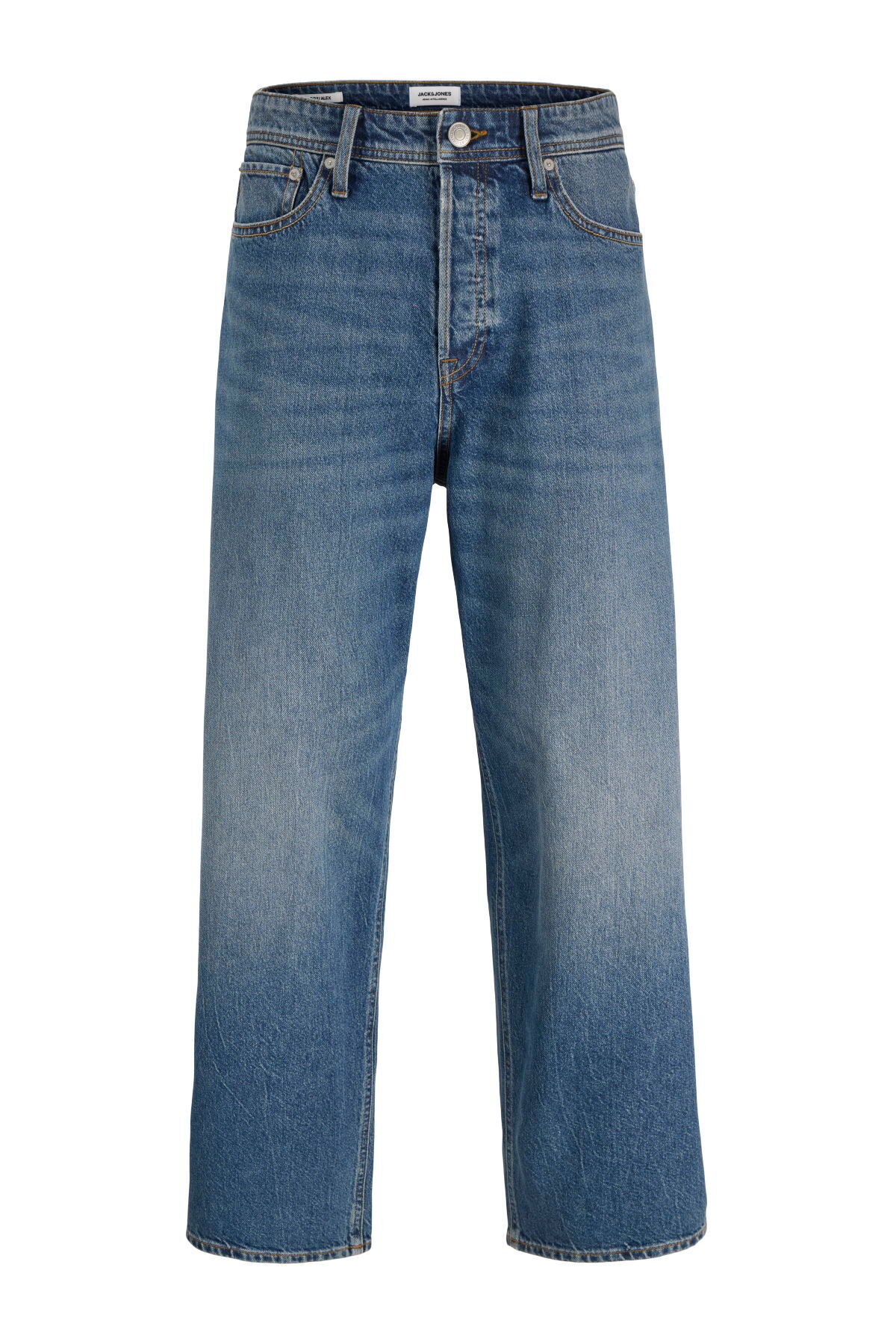 شلوار جین مردانه راسته فاق بلند | جک اند جونز Jack & Jones 12290185 - تصویر 6
