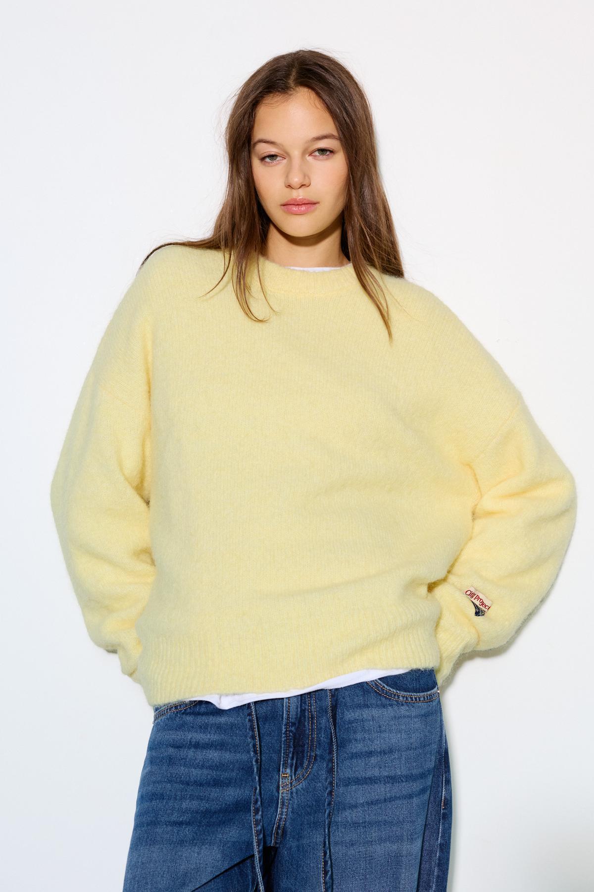 Pull & Bear  Basic bisiklet yaka kazak - Görsel 3