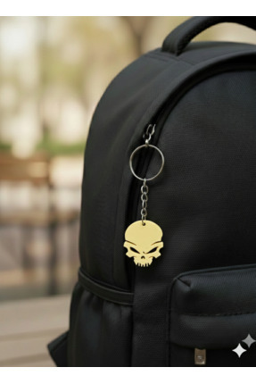 Yula3D Kuru Kafa Anahtarlık– 3D Özel Tasarım , Çanta ve Anahtar Aksesuarı