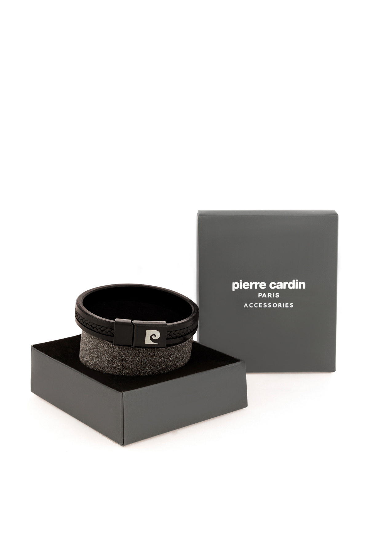 دستبند نقره مردانه | پیر کاردین Pierre Cardin 50325549 - تصویر 2