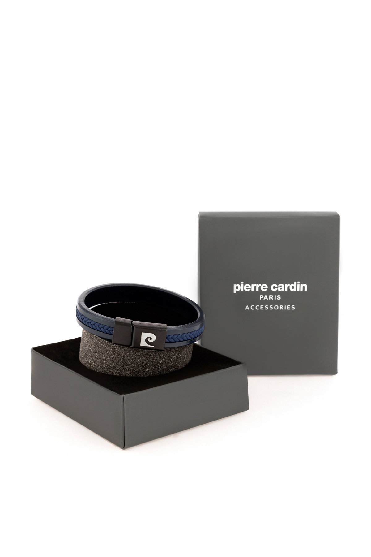 دستبند نقره مردانه | پیر کاردین Pierre Cardin 50325562 - تصویر 2