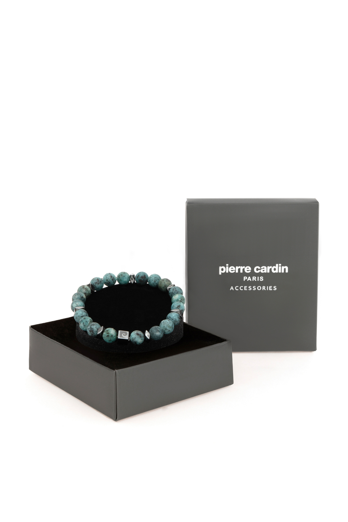 دستبند نقره مردانه | پیر کاردین Pierre Cardin 50325580 - تصویر 2