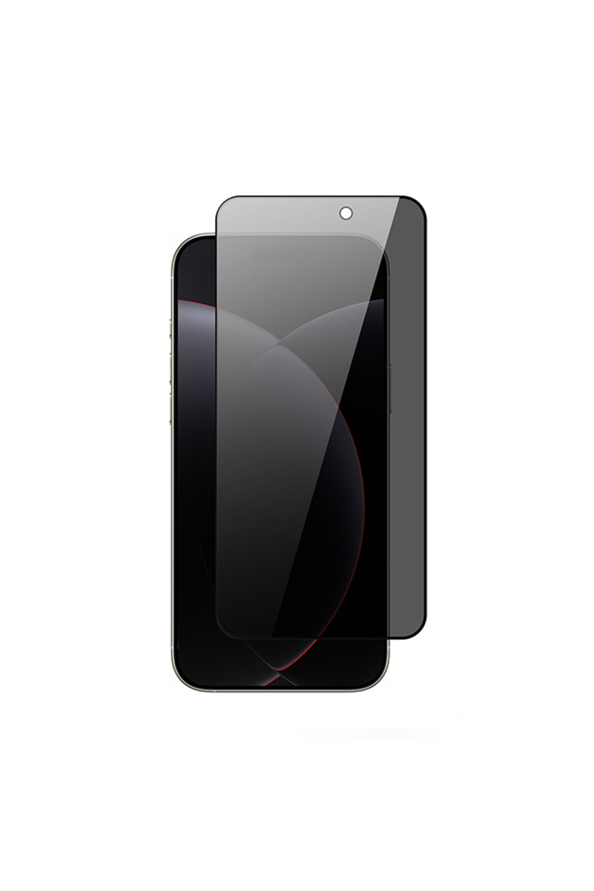 Zore iPhone 17 Pro Max Rika Premium Privacy Temperli Cam Ekran