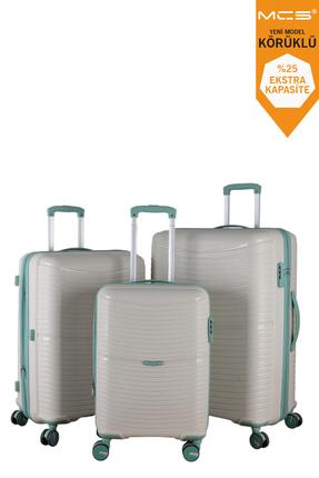 MÇS V379 AURA Y.ÜRETİM PP VALİZ SİYAH SET
