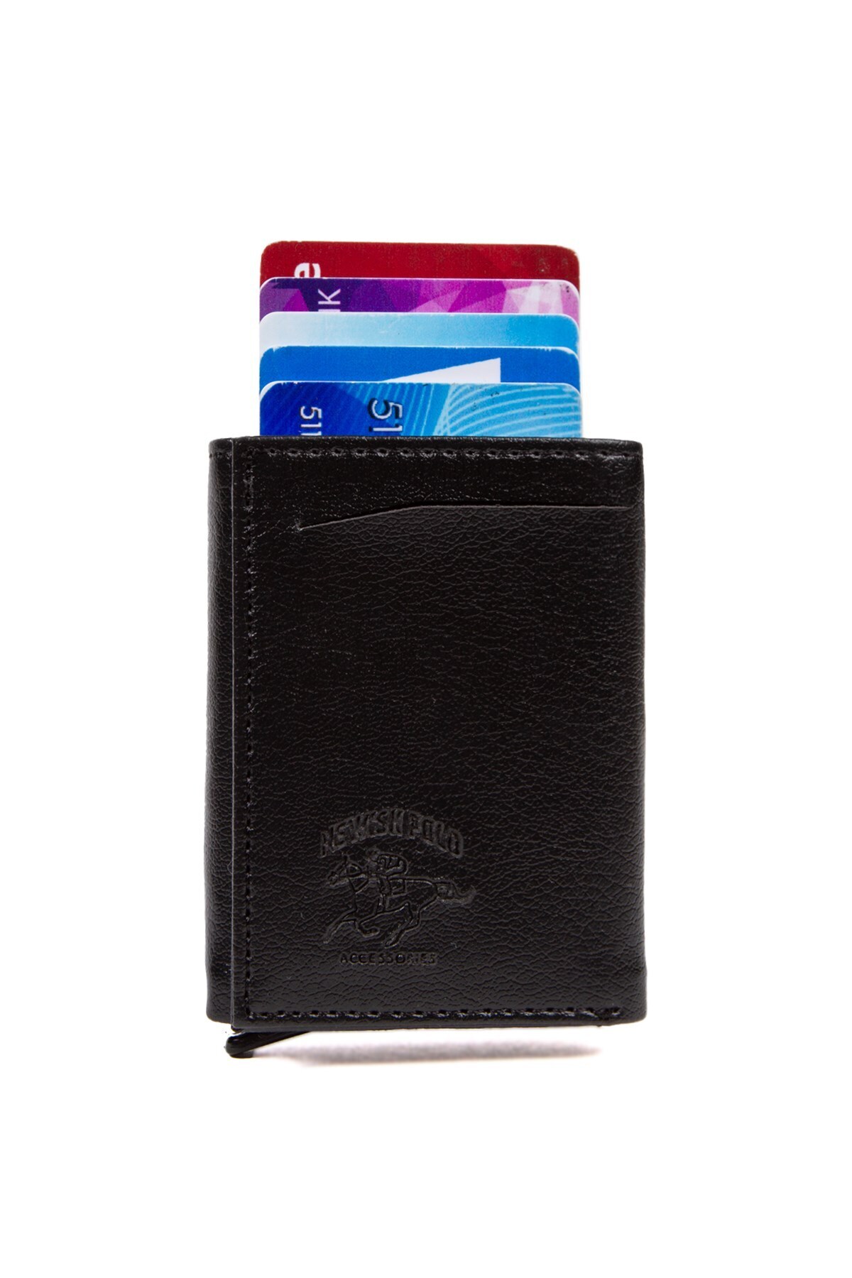 Newish Polo  Erkek Kanvas Kumaş Omuz Çantası ve Mekanizmalı Cüzdan Ve Kartlık - Görsel 2