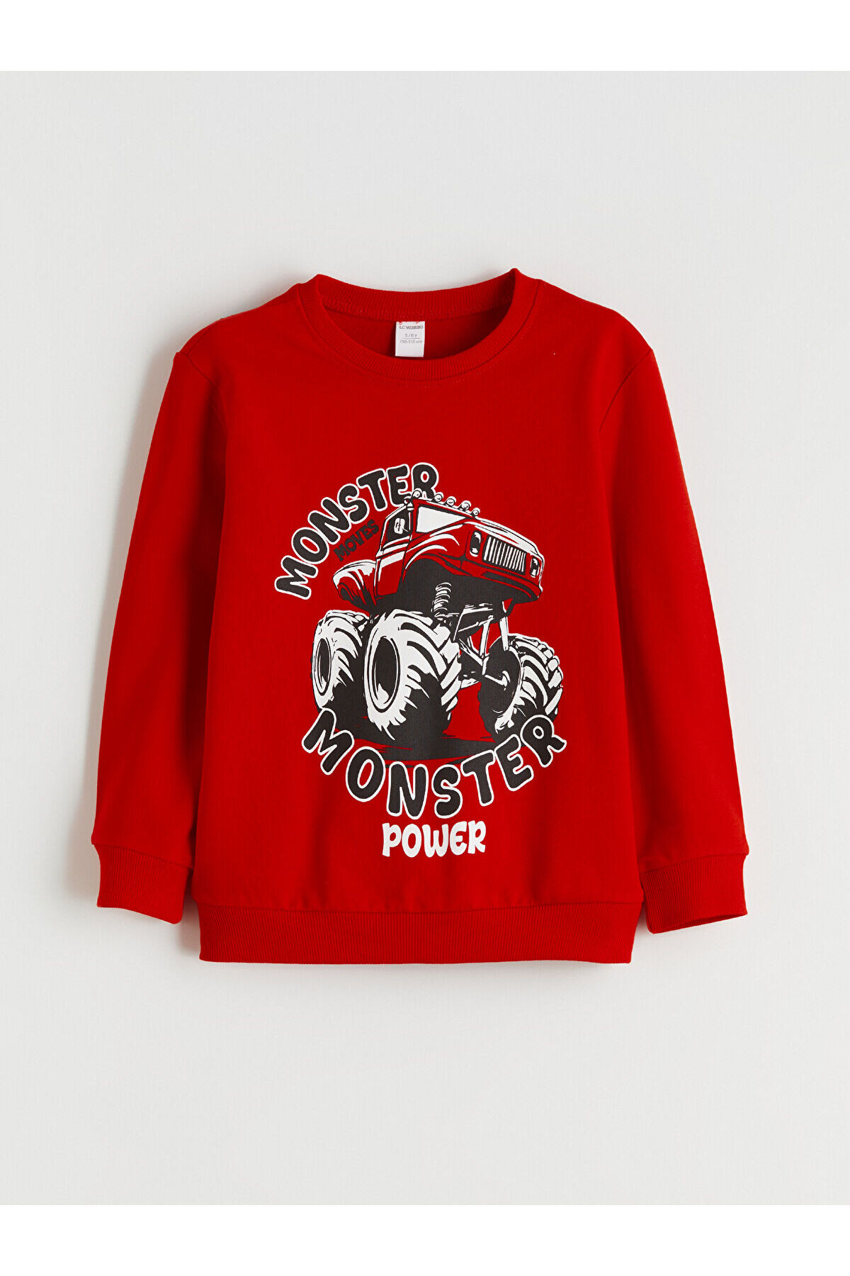 LC Waikiki Nevaa Collection Kırmızı Bisiklet Yaka Erkek Çocuk Sweatshirt fotoğrafı 2 (önizleme)