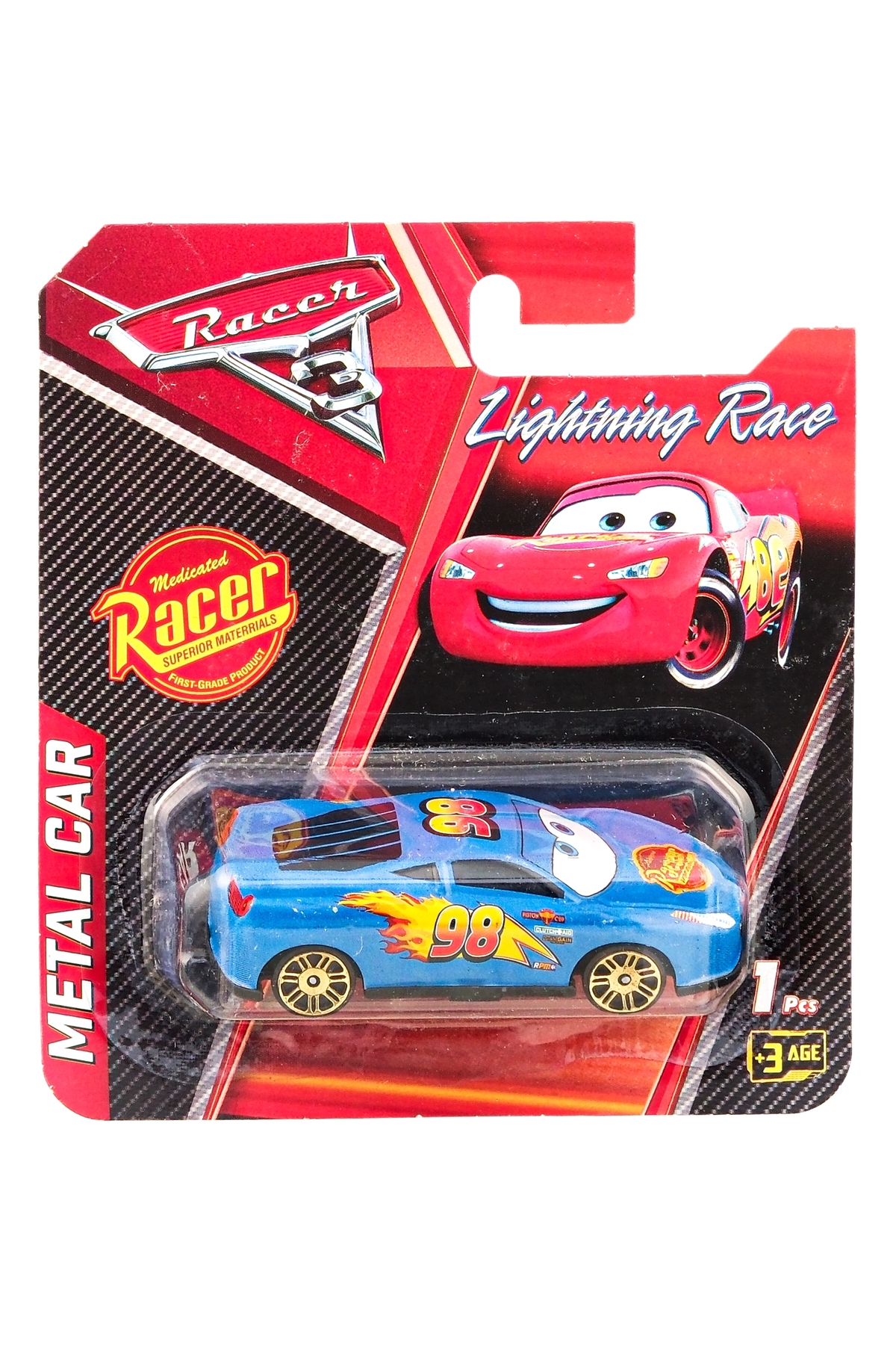 Brother Toys 1 Adet Metal Şimşek Mcqueen Araba Seti Oyuncak 1 Adet Araba fotoğrafı 4 (önizleme)