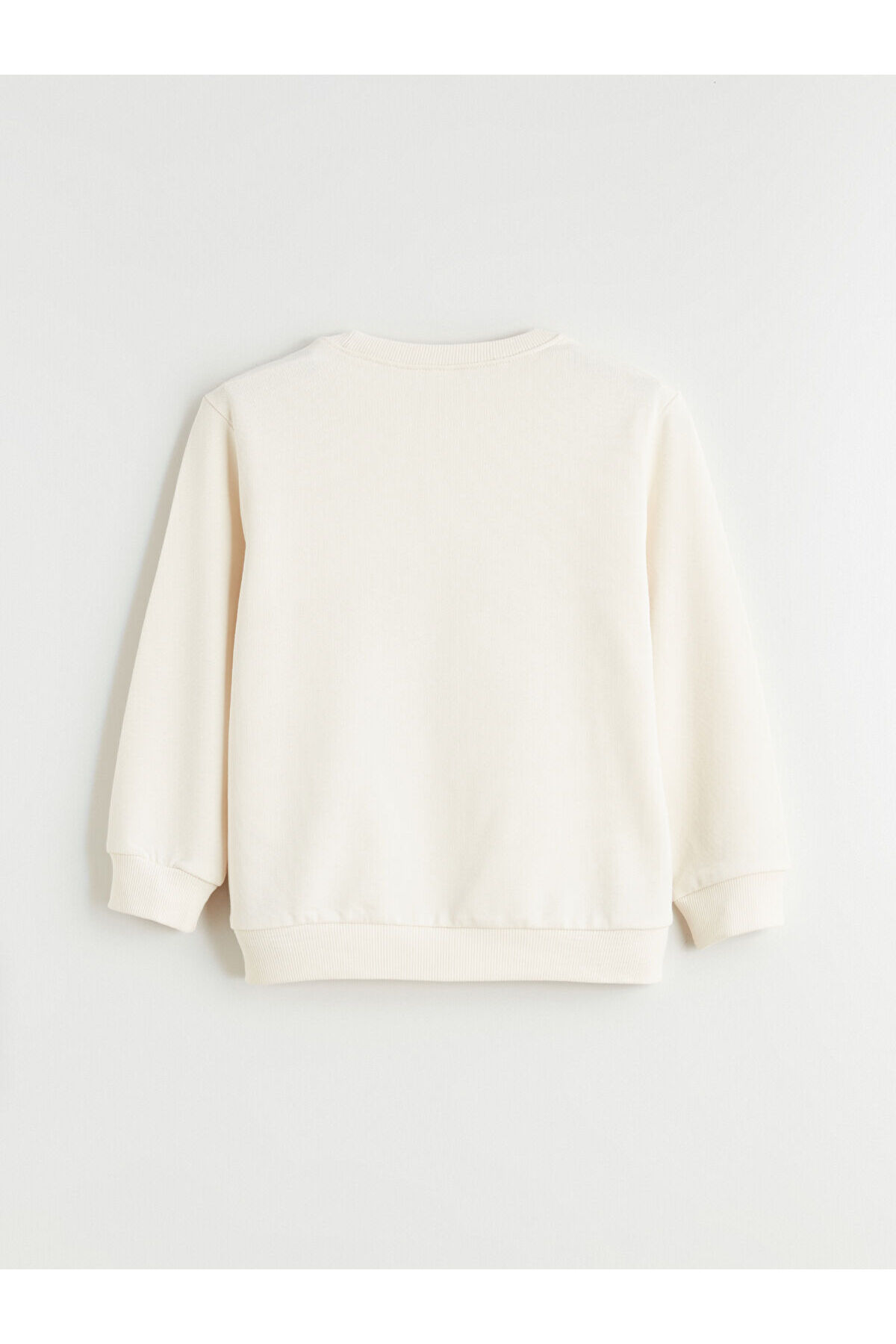 LC Waikiki Meral Collection Bej Bisiklet Yaka Erkek Çocuk Sweatshirt 2'li fotoğrafı 4 (önizleme)