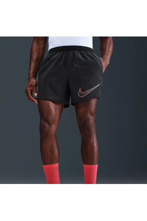 Nike Dri-FIT Energy Stride 5BF Short Erkek Siyah Şort