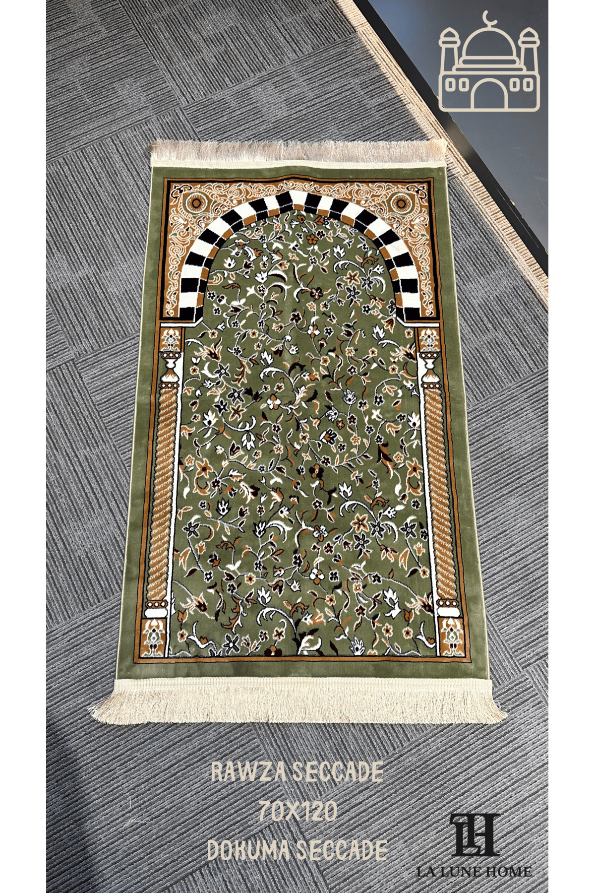 Seccade Ravza la lune home RAWZA SECCADE DOKUMA/70X120 - Fiyatı, Yorumları