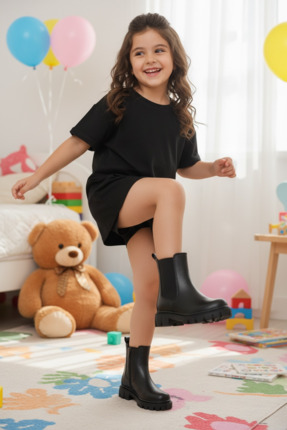 Ensa Çocuk Kışlık Chelsea Lastikli Bot