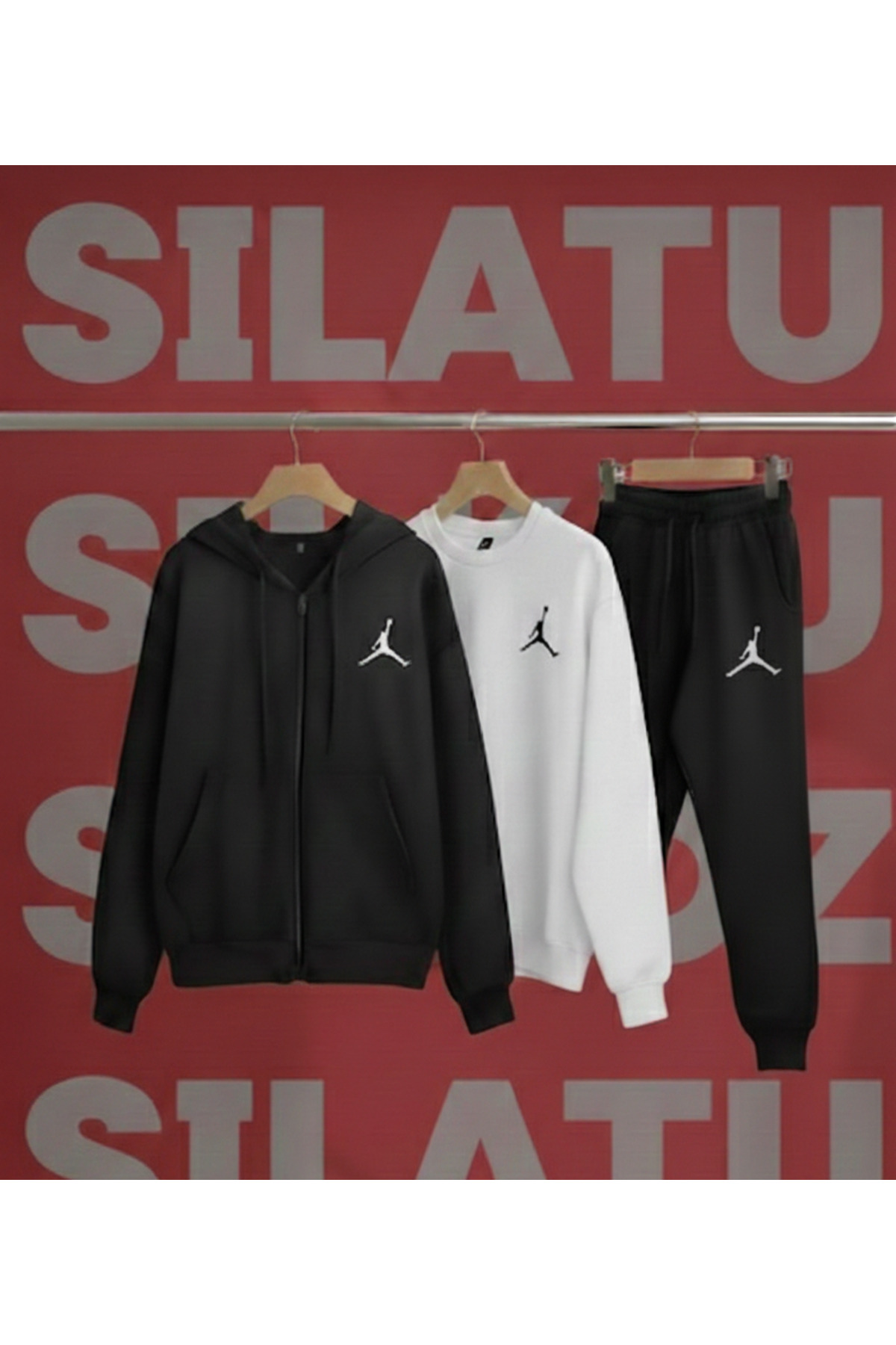 SILATU Χειμερινό σετ αθλητικής φόρμας 3 τεμαχίων