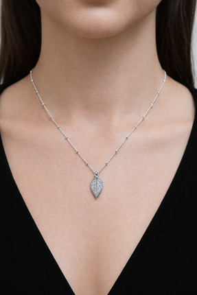 Savrish Clover 925 Ayar Gümüş Kolye