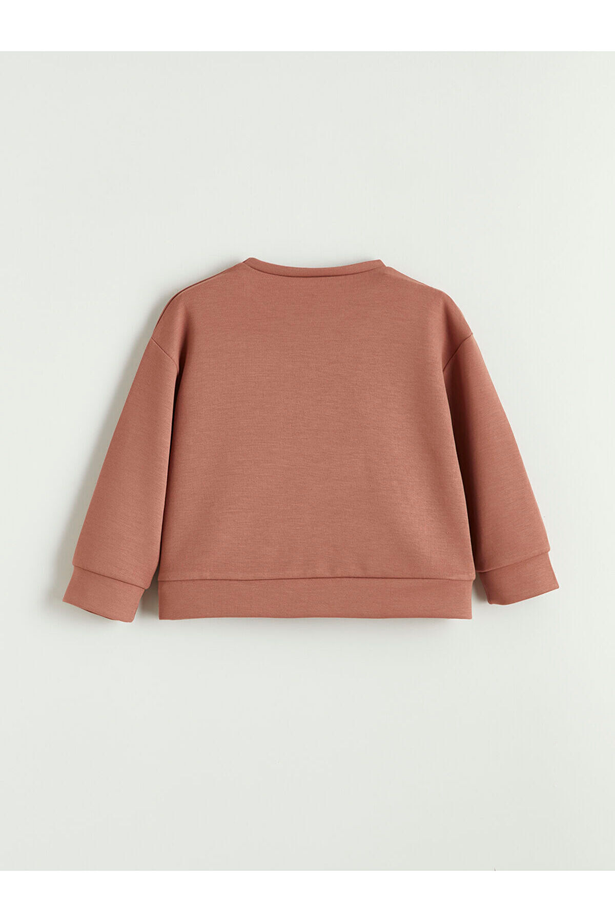 LC Waikiki Nevaa Collection Kahverengi Kız Çocuk Sweatshirt ve Pantolon Takım fotoğrafı 6 (önizleme)