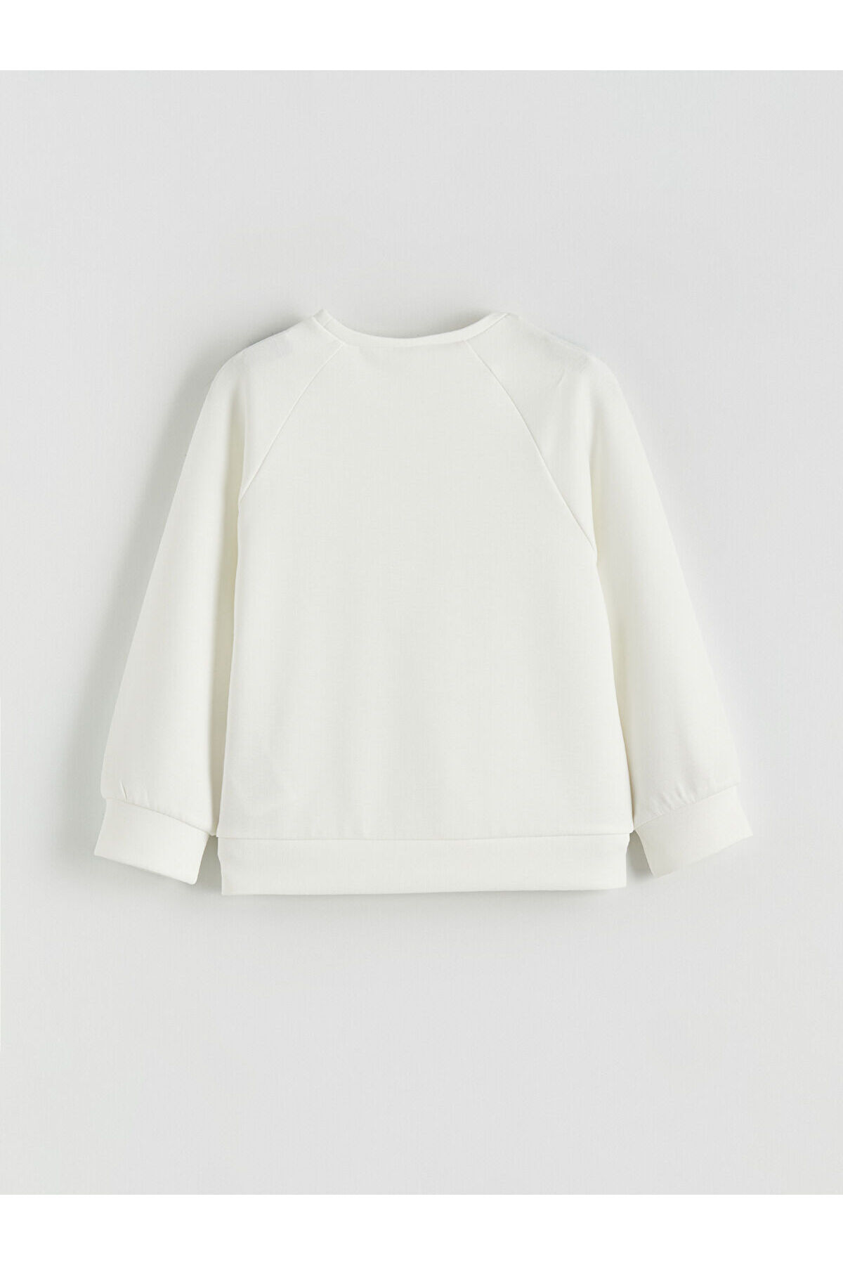 LC Waikiki Nevaa Collection Ekru Baskılı Kız Çocuk Sweatshirt ve Eşofman Altı fotoğrafı 5 (önizleme)