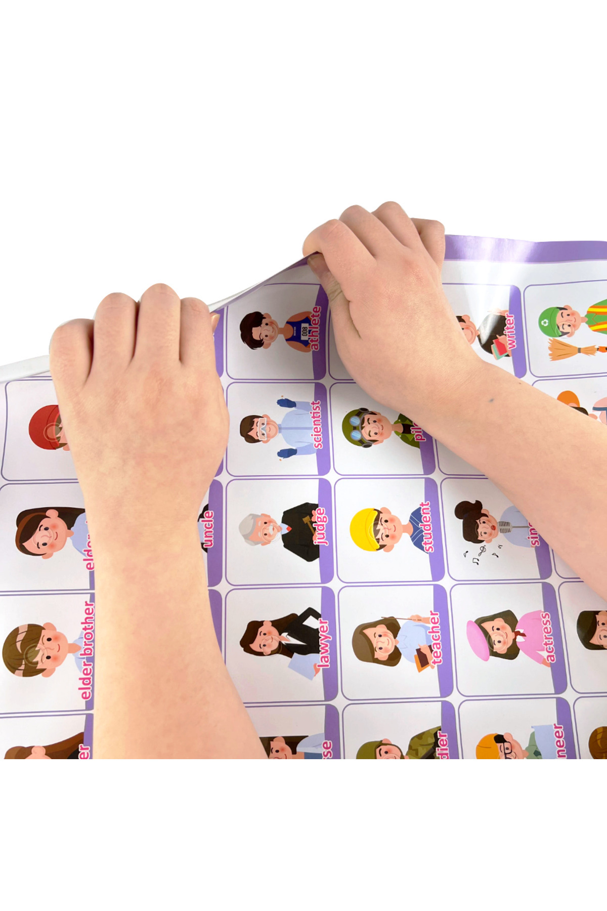 TALOO sesli kitaplar Family & Occupations Ingilizce Konuşan Sesli Poster fotoğrafı 3 (önizleme)