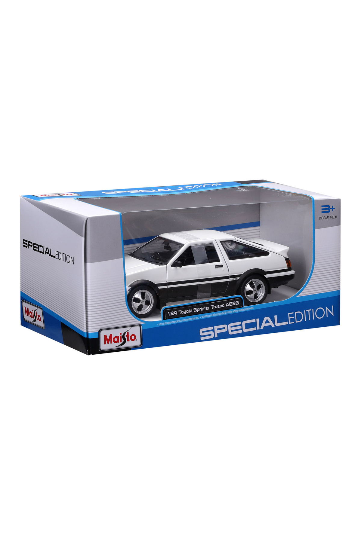 Maisto 1:24 Toyota Sprinter Trueno AE86 Beyaz 32916-01 - Fiyatı