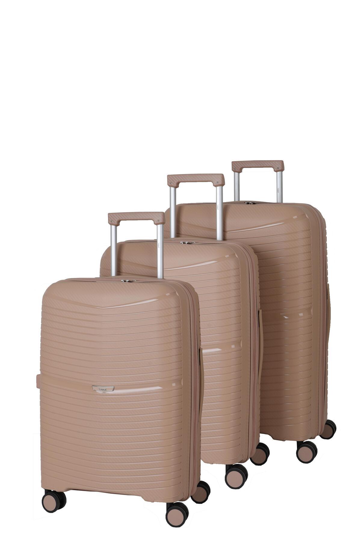 Baggaj V2520 PP SUPER LIGHT VALİZ BLACK SET - Fiyatı, Yorumları