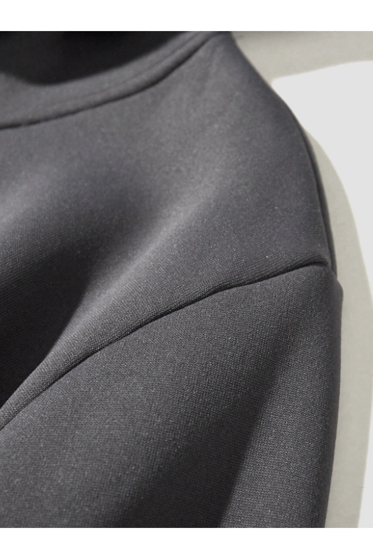 Stadium  Unisex Antrasit Oversize Hoodie - Toji Fushiguro Anime Baskılı 3 İplik Streetwear Sweatshirt - Görsel 5