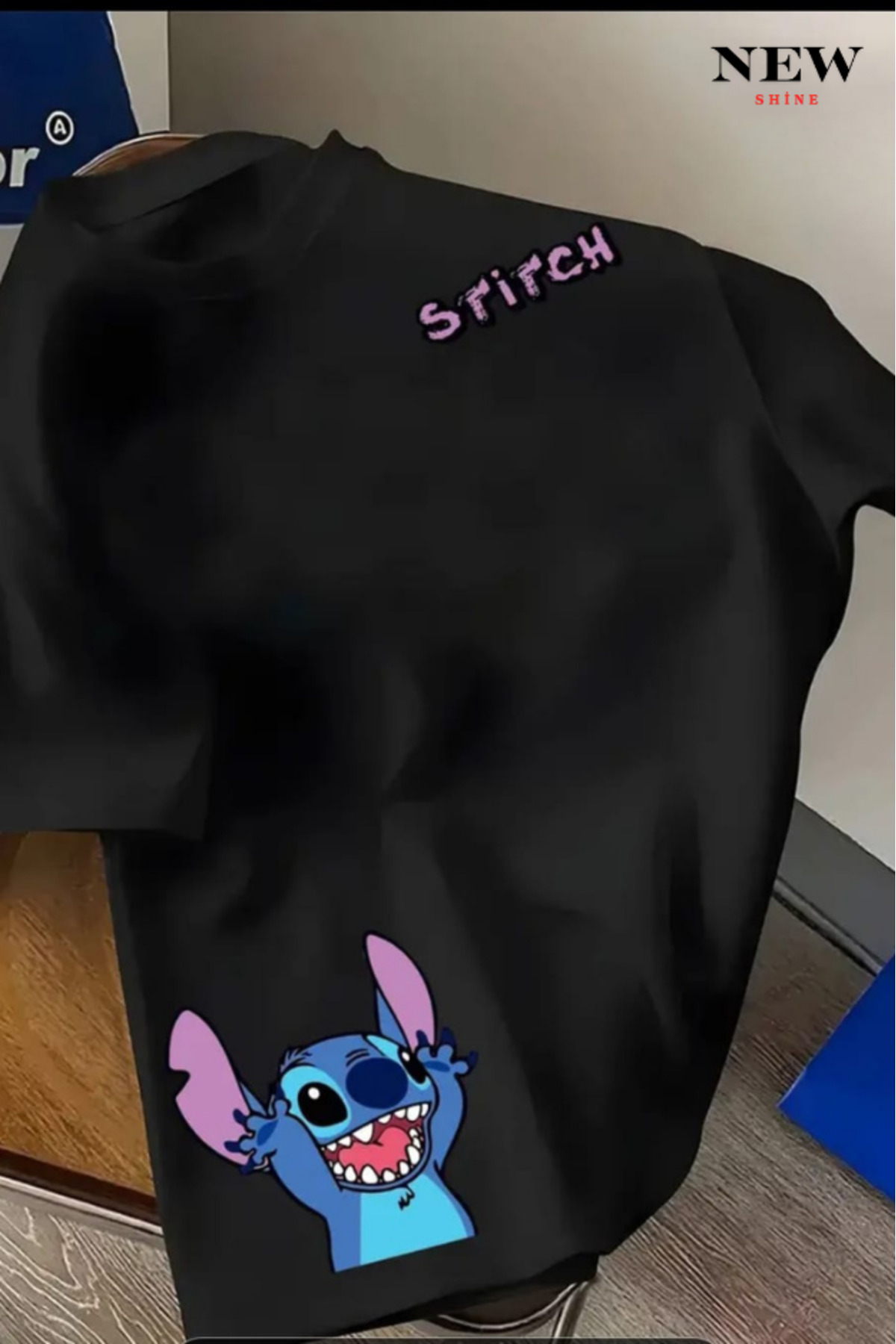 NEWSHİNE STITCH Printed Unisex T-Shirt