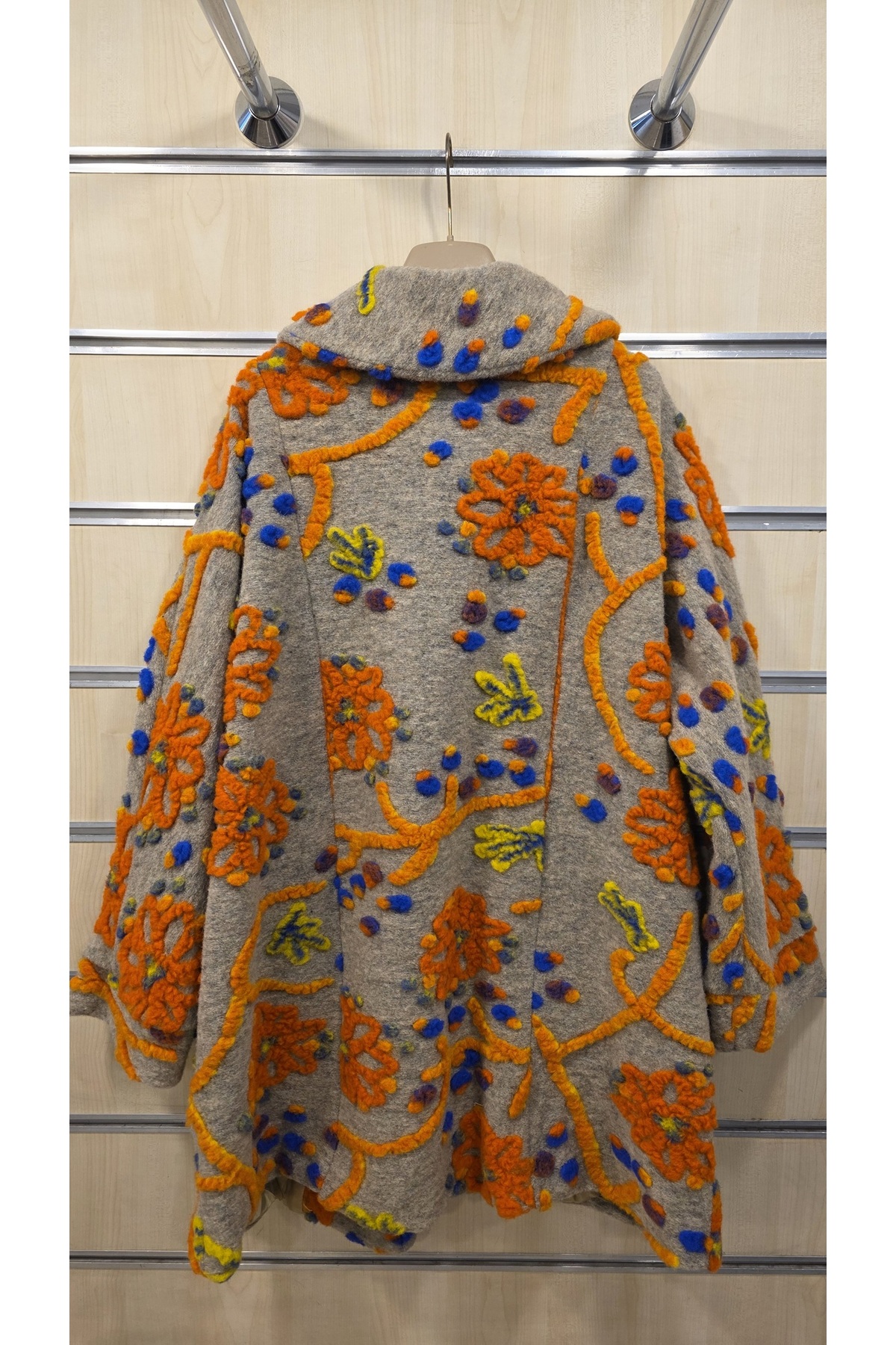 Park Moda  İtalyan Yün Keçe Kaban Şal Yaka - Görsel 7