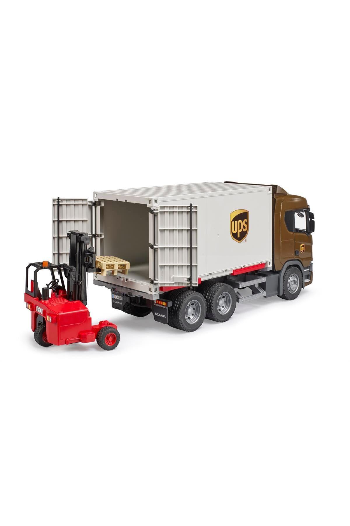 Genel Markalar Scania 560R Ups Kargo Kamyonu BR03582 fotoğrafı 7 (önizleme)