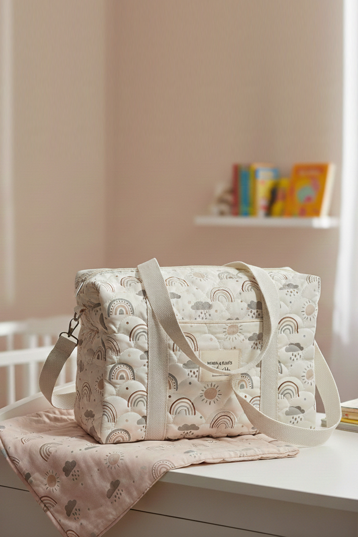 Modakids Anne Bebek Bakım Çantası Kapitone Su Geçirmez Bebek Arabası Organizer Düzenleyici Stroller Bag fotoğrafı 7 (önizleme)