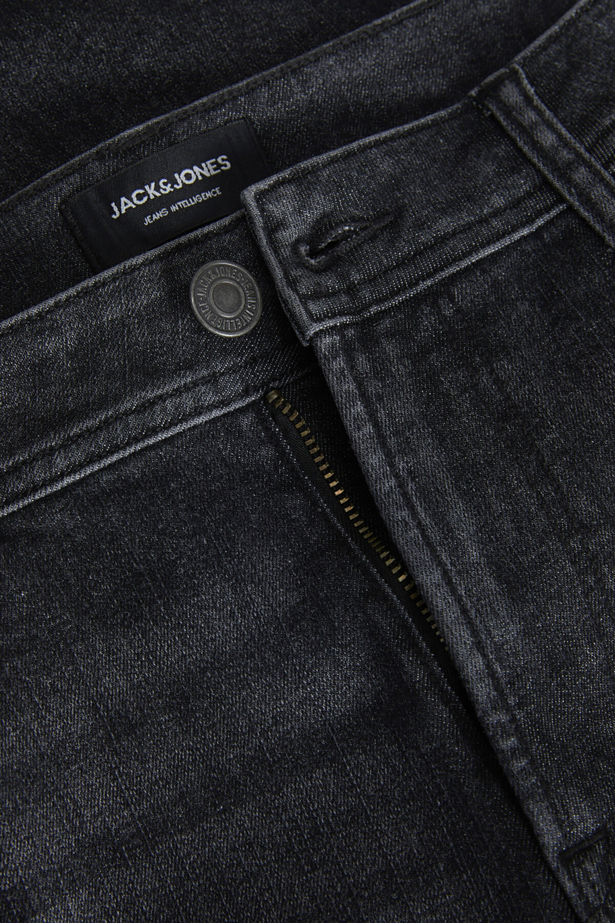 شلوار جین مردانه راسته فاق کوتاه | جک اند جونز Jack & Jones 12244278 - تصویر 4